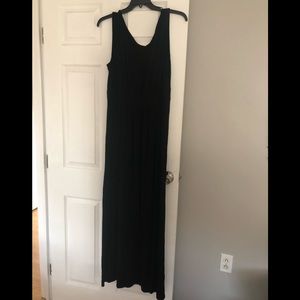 Old Navy Black Maxi Dress